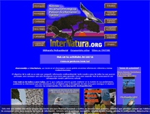 Tablet Screenshot of internatura.org